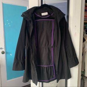 Calvin Klein thigh length Rain Jacket